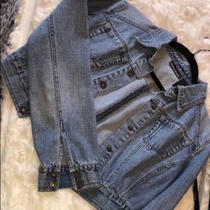 Woman’s denim jacket
